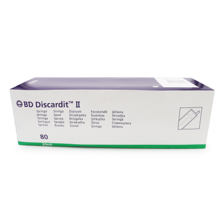 Discardit™ II 2-tlg. 20 ml exzentrisch, Luer