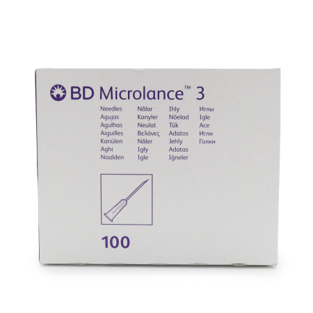 BD Microlance G24, 1"", 0.55 x 25 mm, lila